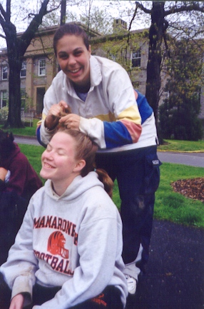 abigail gets braided